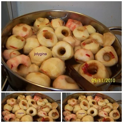 Apple compote