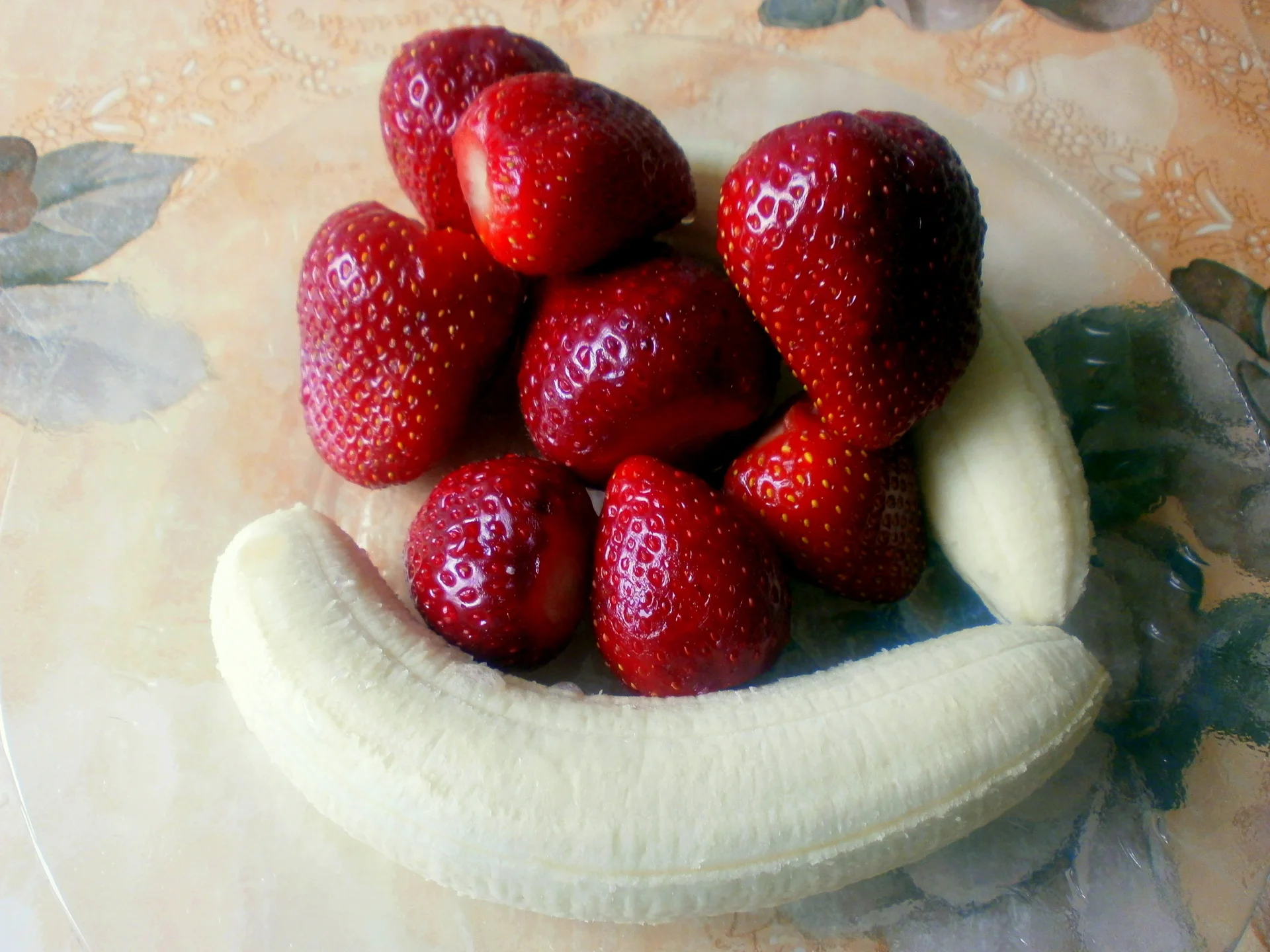 Strawberry and Banana Milkshake