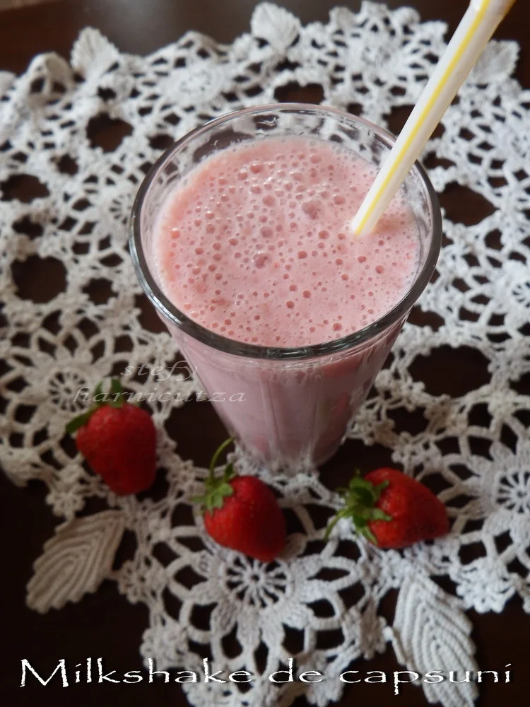 Strawberry milkshake