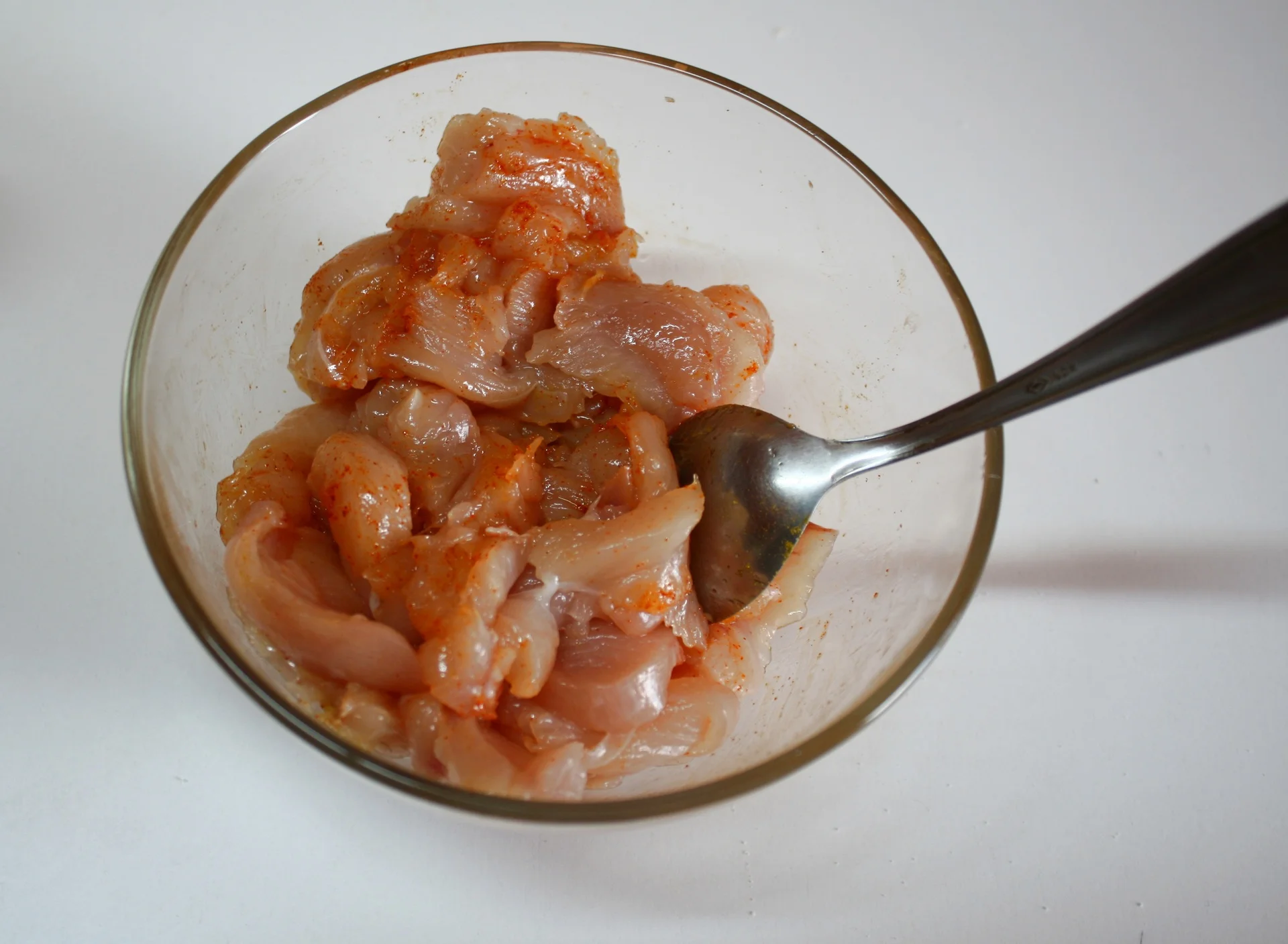 Puff pastry with chicken