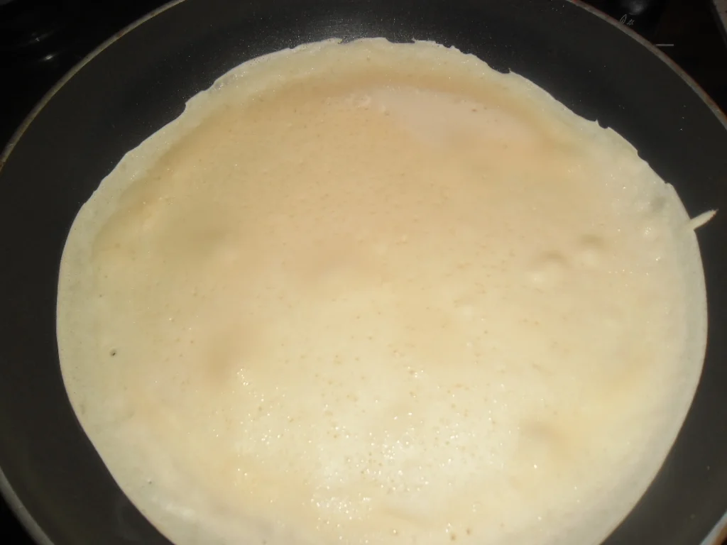 Sandwich with pancakes