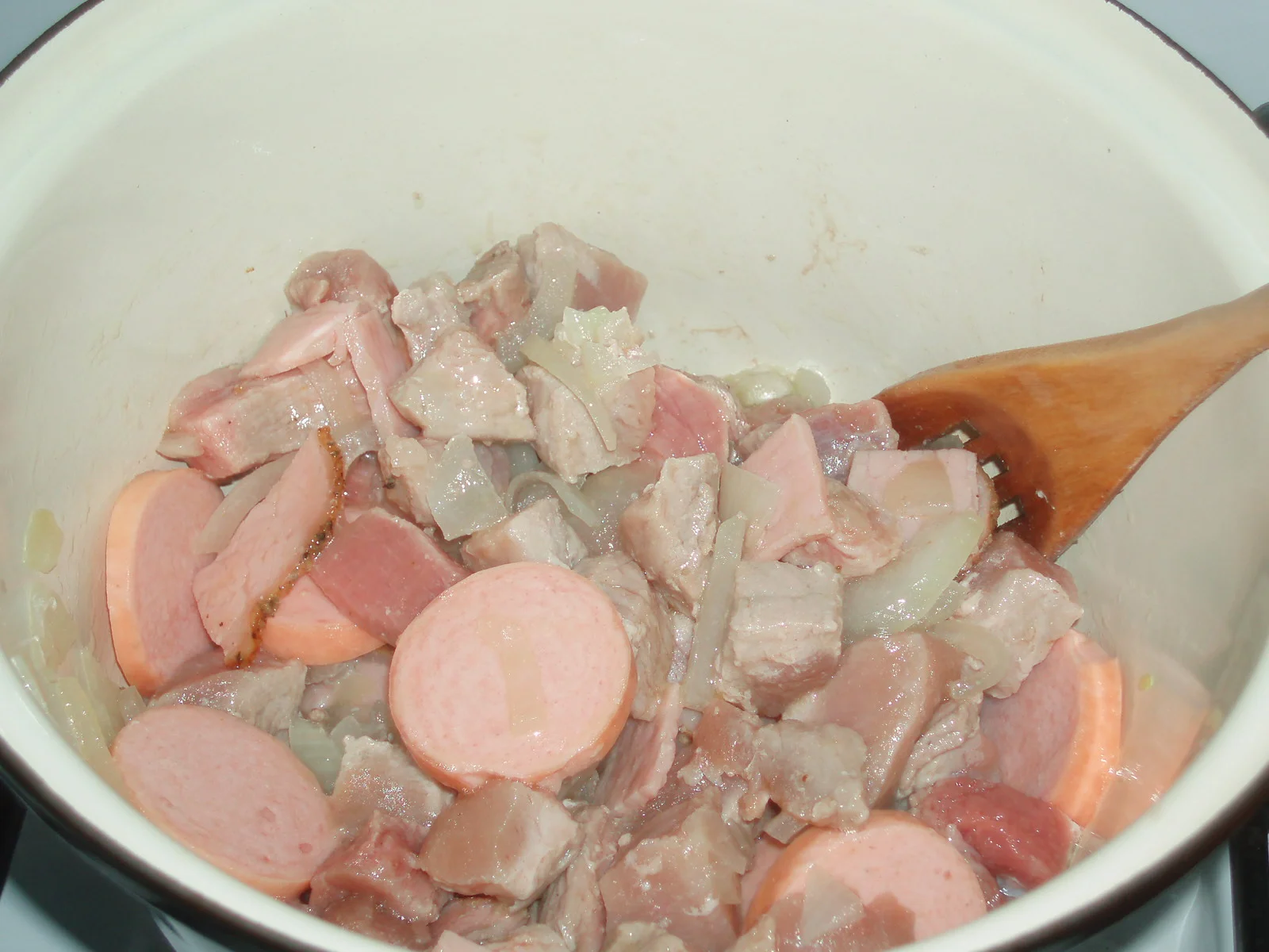 Gilda-style Tochitura with Polenta