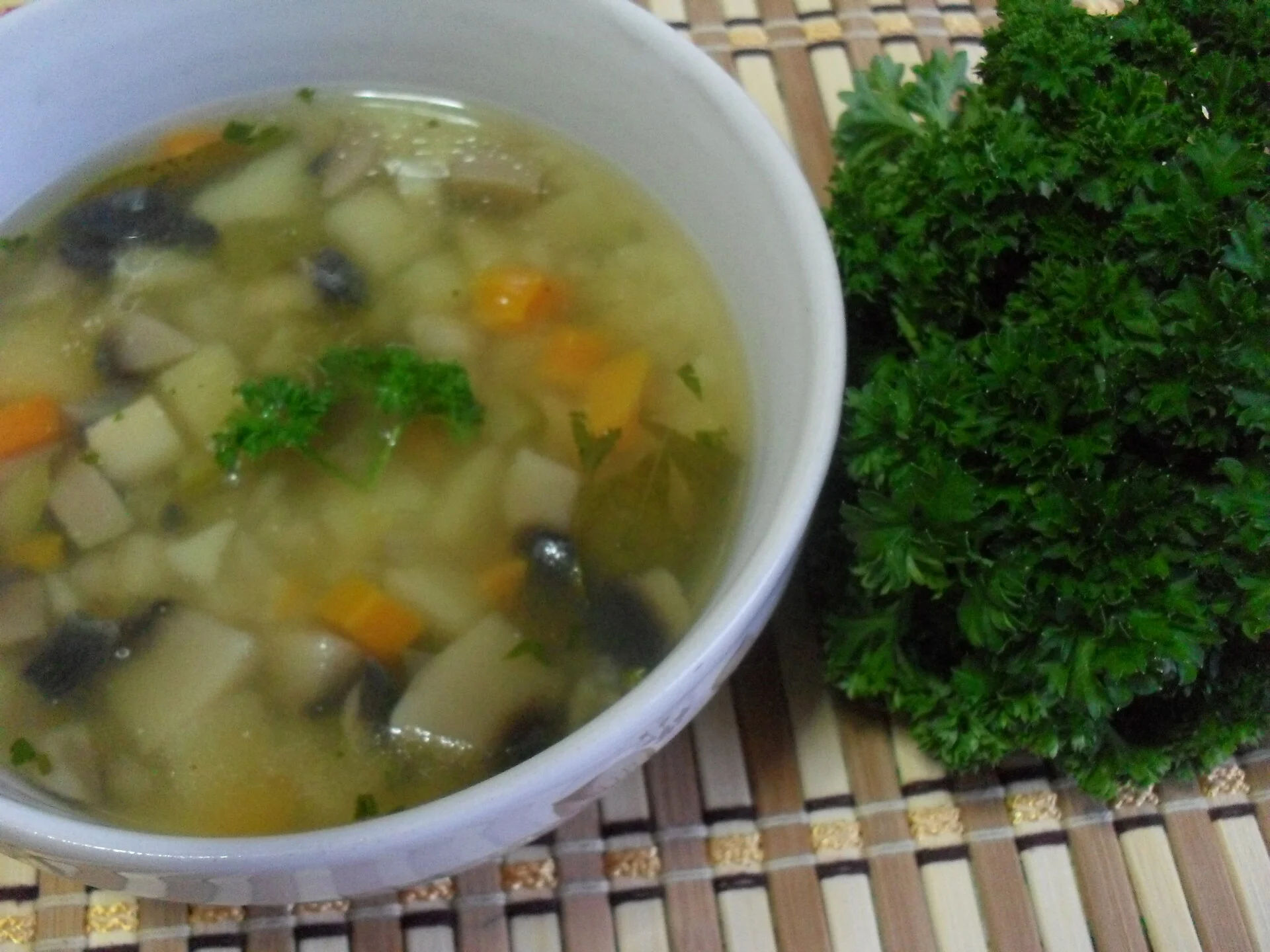 Mushroom Soup (Vegan)