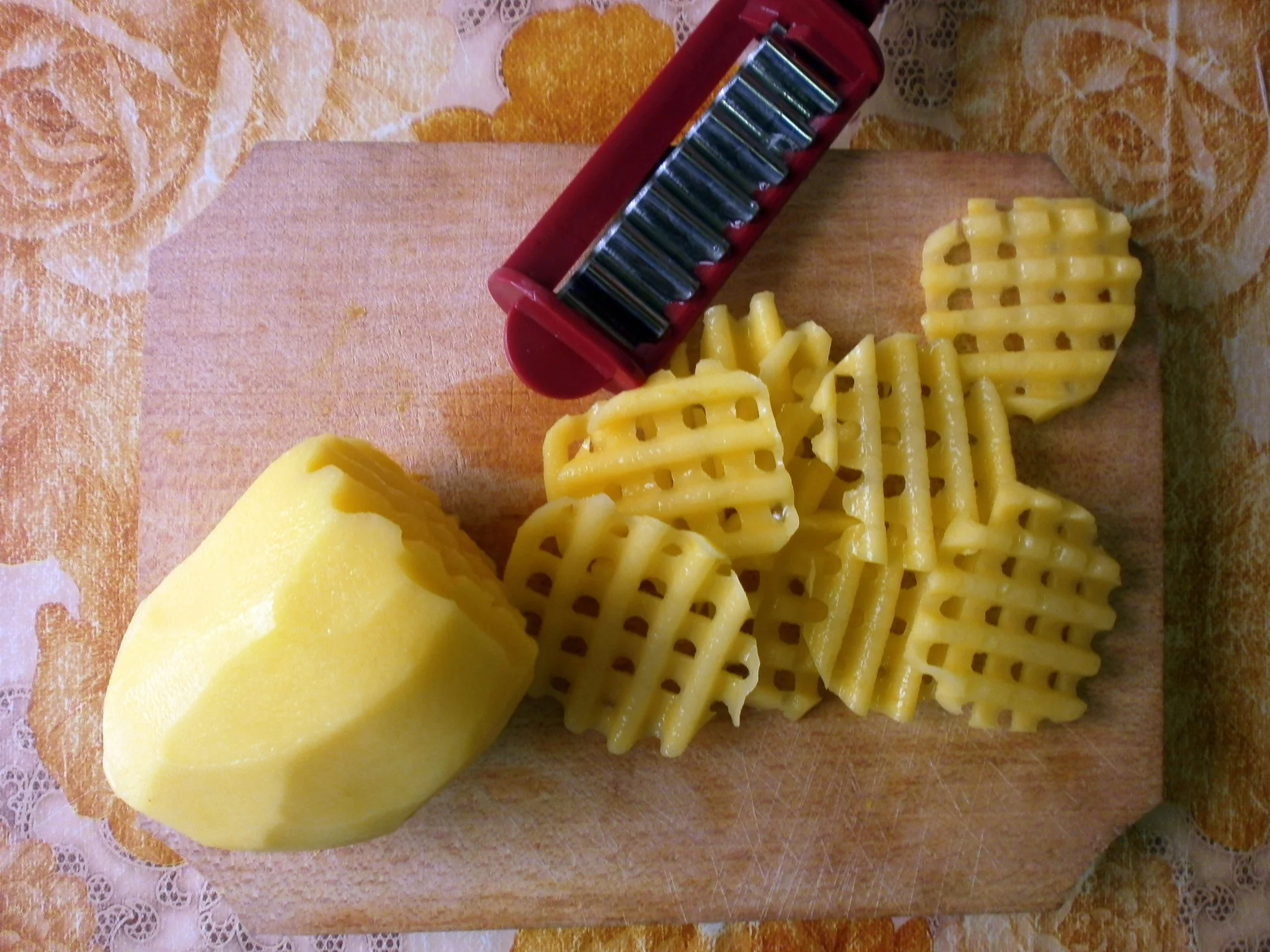 Sandwich with salami, French fries, and cabbage