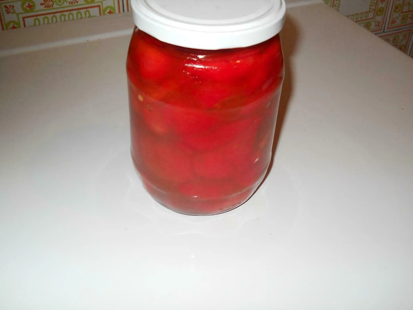 Peppers in tomato sauce