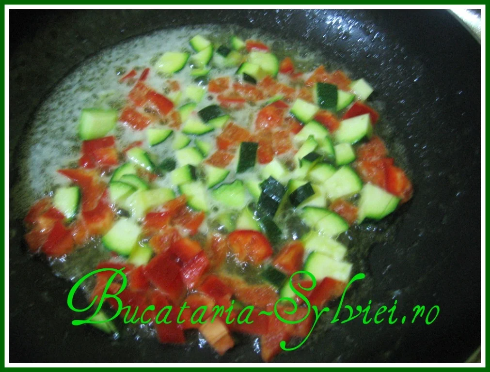 Shells with vegetable sauce