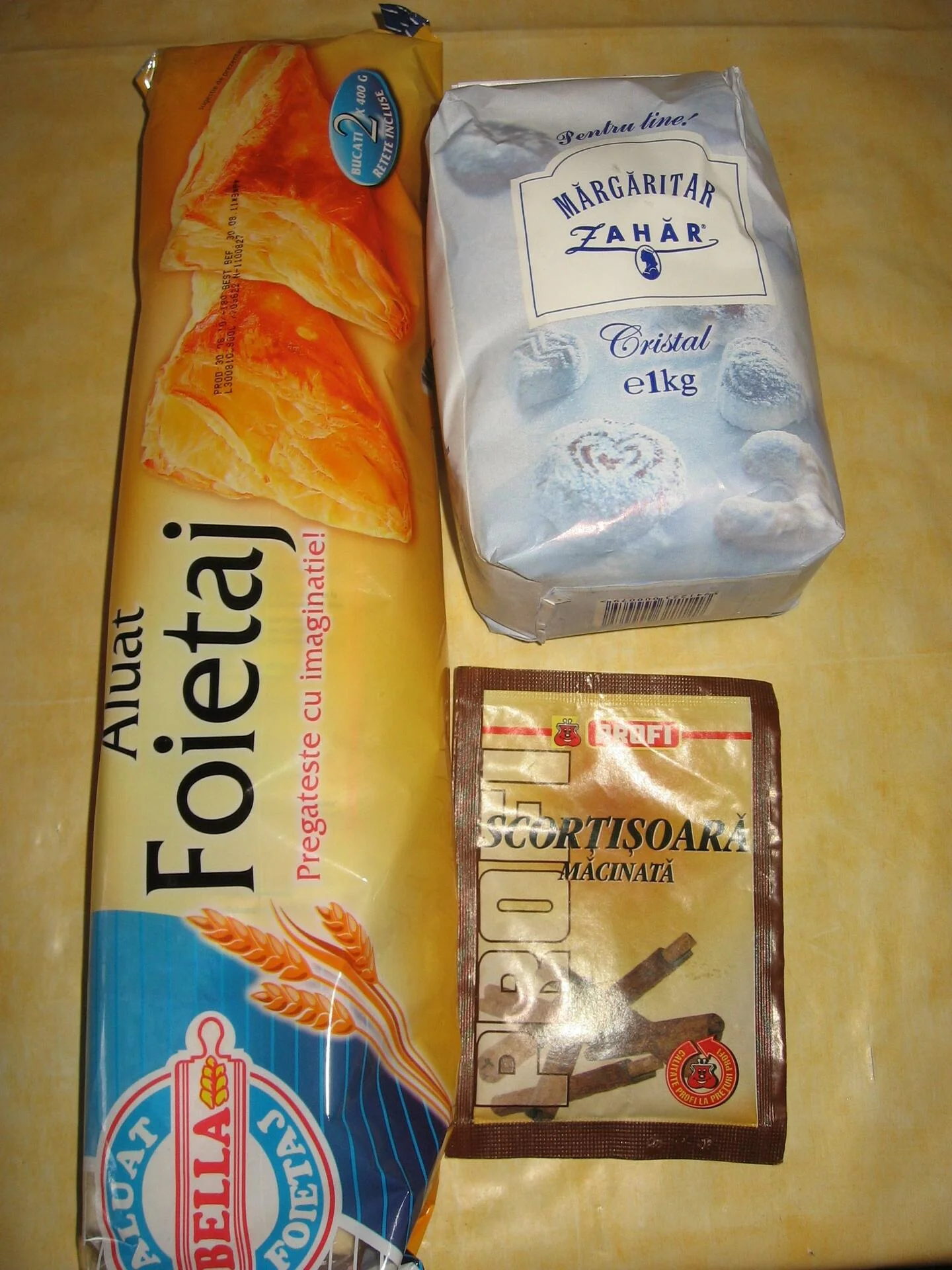 Palmier Cake with Cinnamon