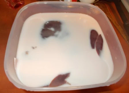 Pork liver with onion