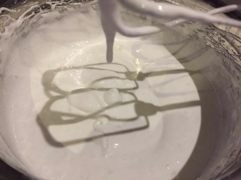 Nut and vanilla cake