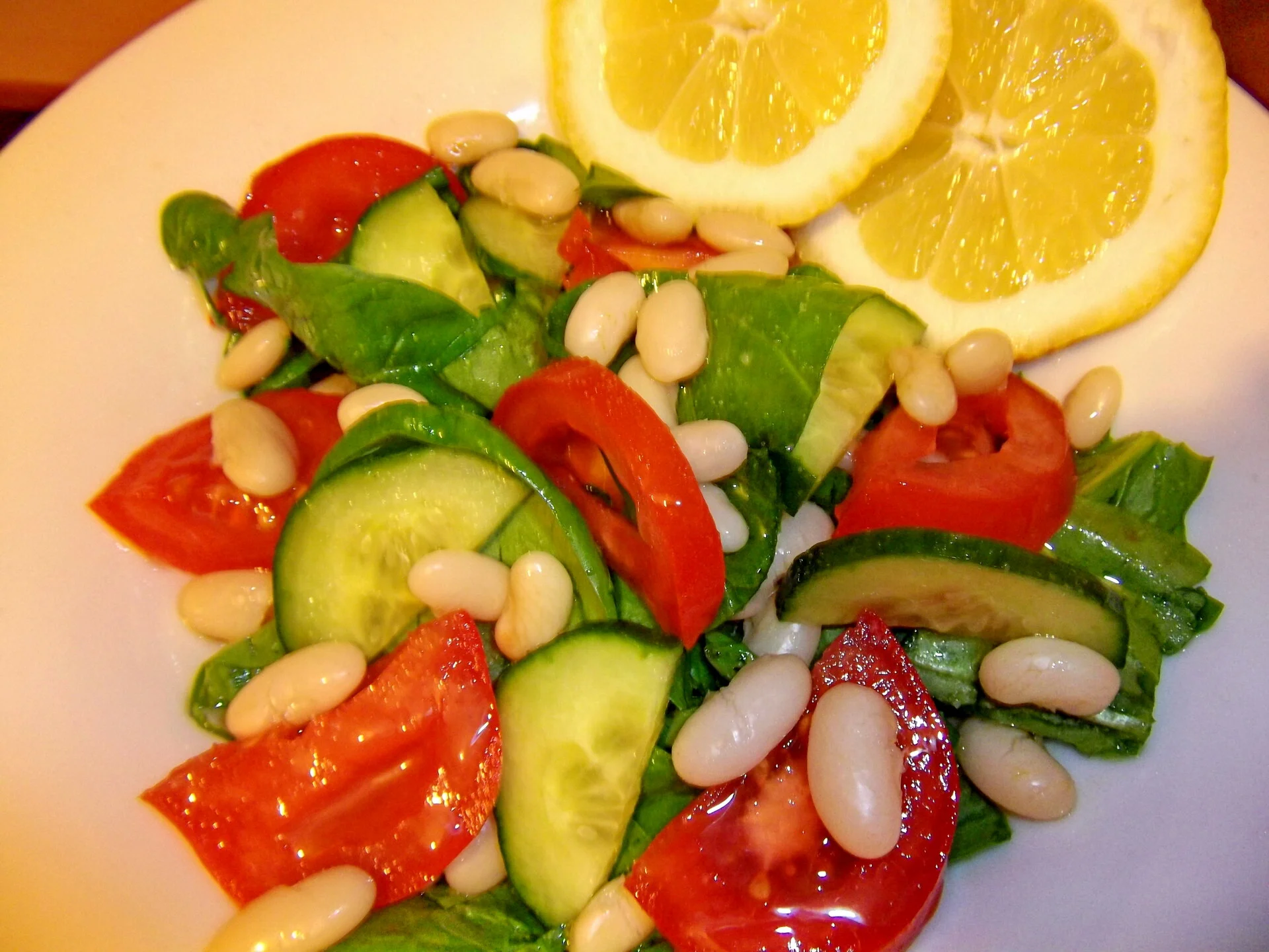 White bean salad