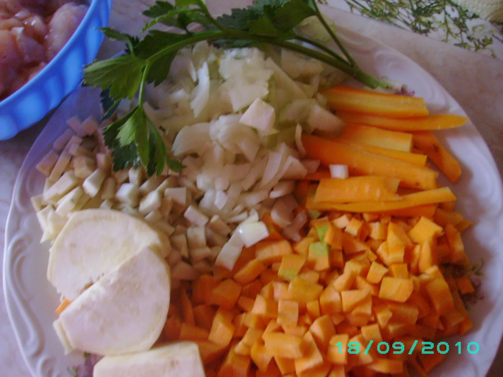 Greek-style chicken soup