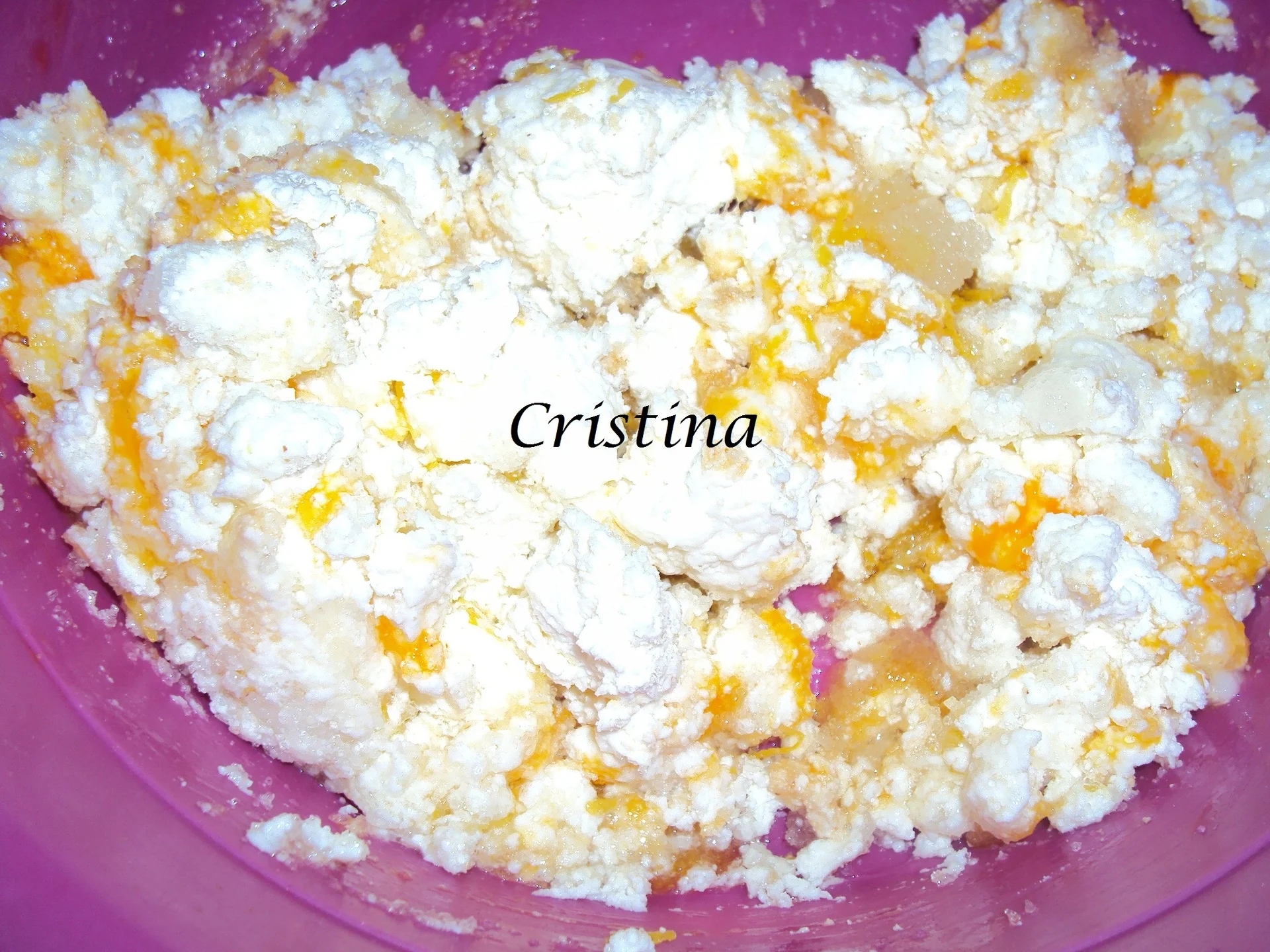 Sweet cow cheese cake