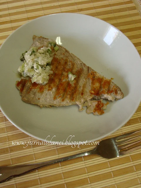 Grilled corn with butter paste
