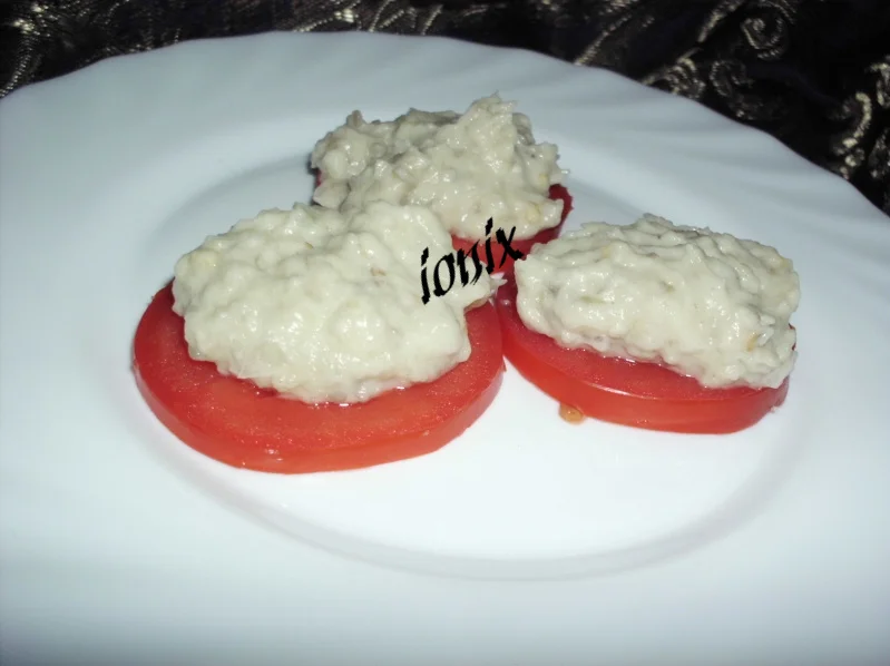 Eggplant salad with yogurt~~ for diet