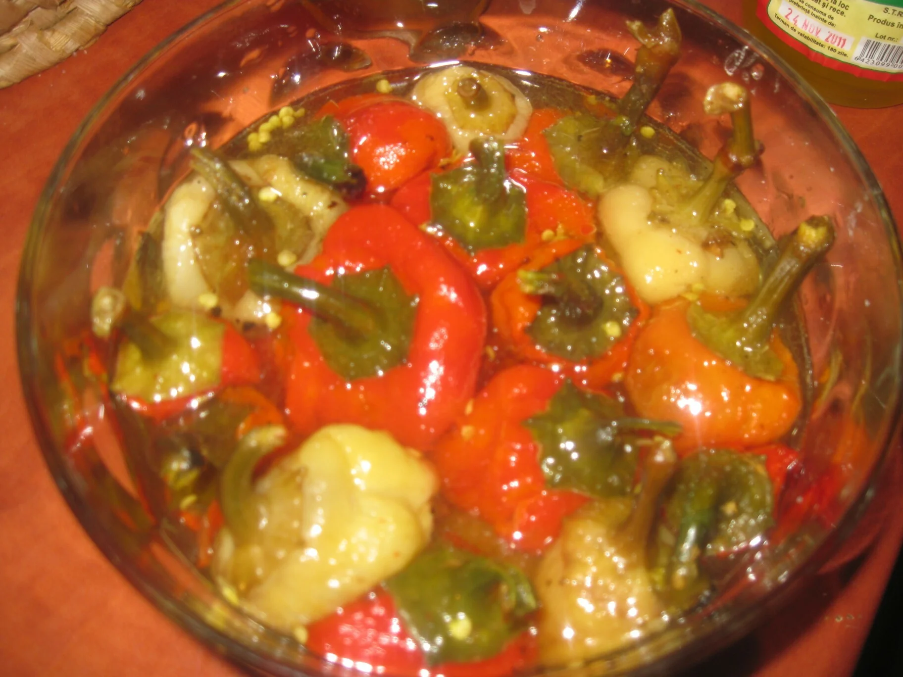 Roasted Bell Pepper Salad