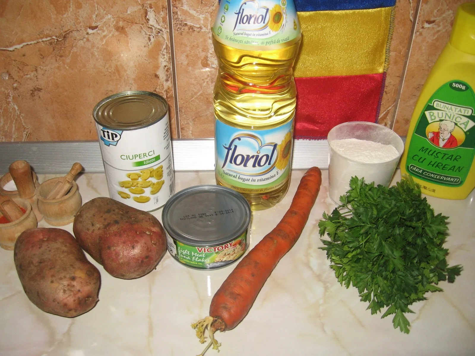 Tuna salad for fasting