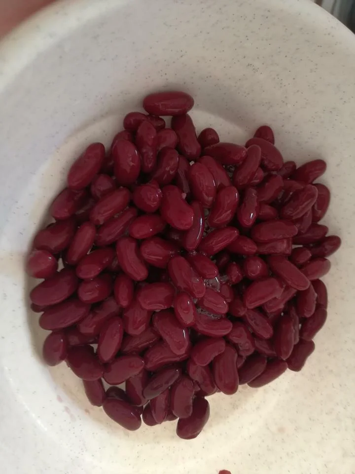 Red bean salad with mayonnaise