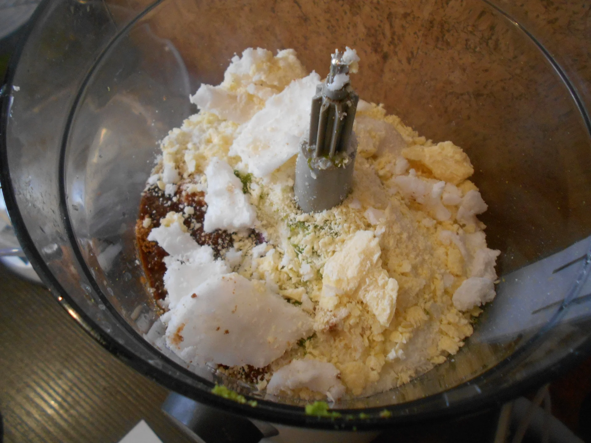 Coconut and lime candies