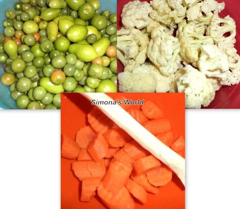 Pickled cherry gherkins