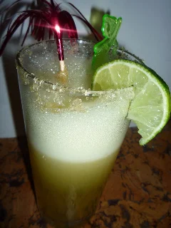 Exotic pineapple lemonade