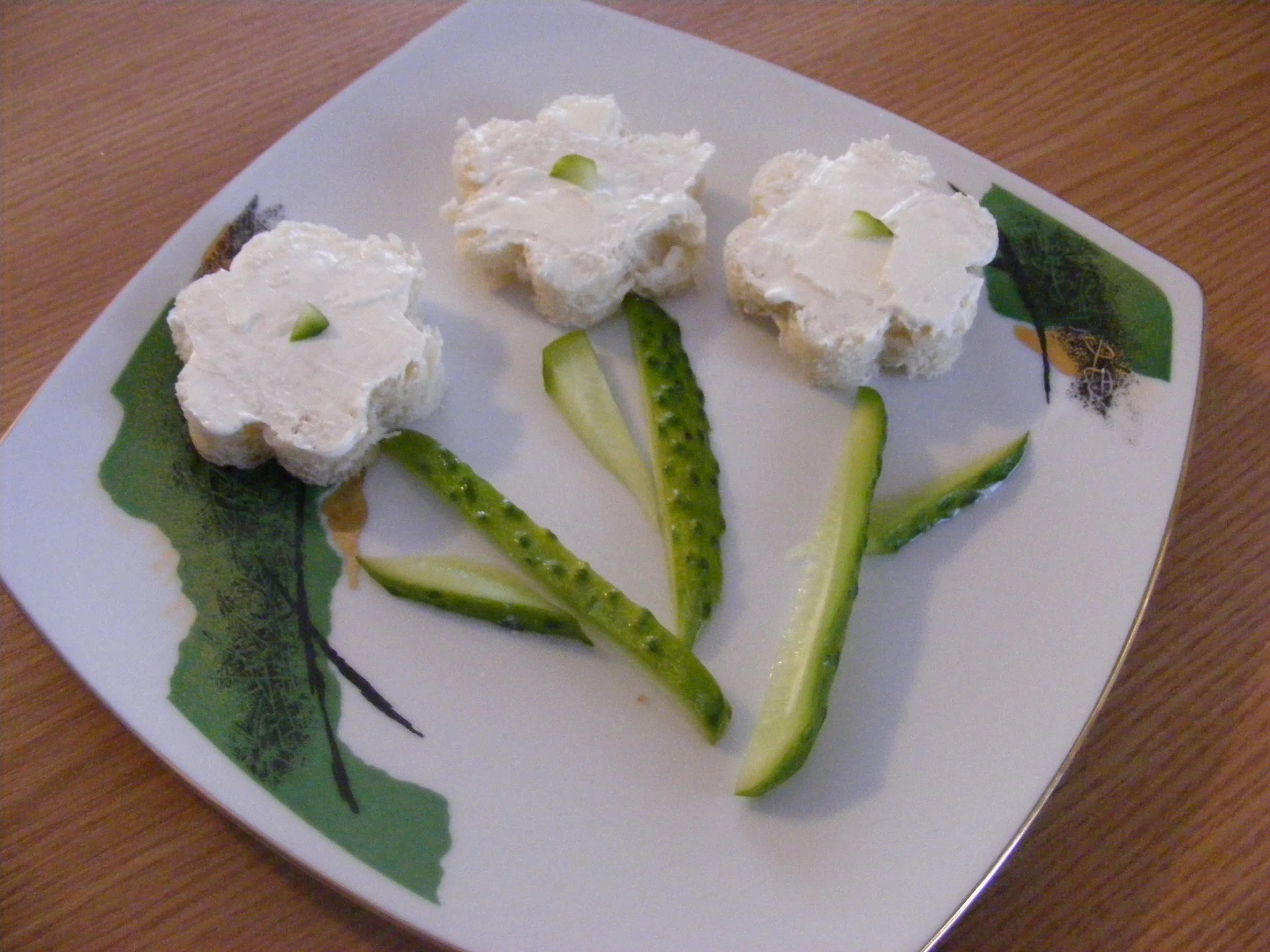 Sandwich – flowers